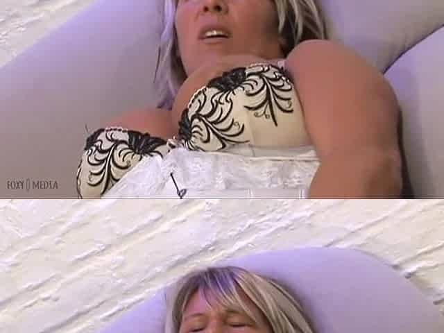 MILF with Big Boobs Tries Pussy Pump Herself and Then Gets Help