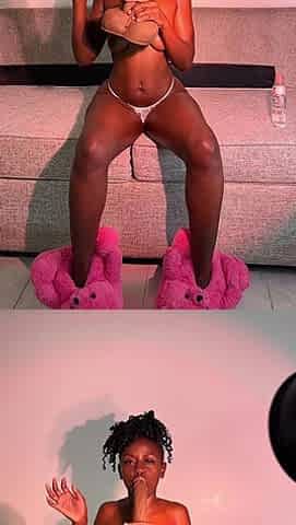 Big Ass Ebony Rides Dildo
