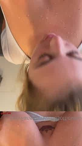 OnlyFans Amber Ajami Shower BJ 2 p