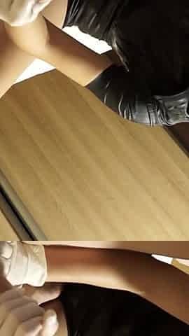 Danielle gives sensual handjob