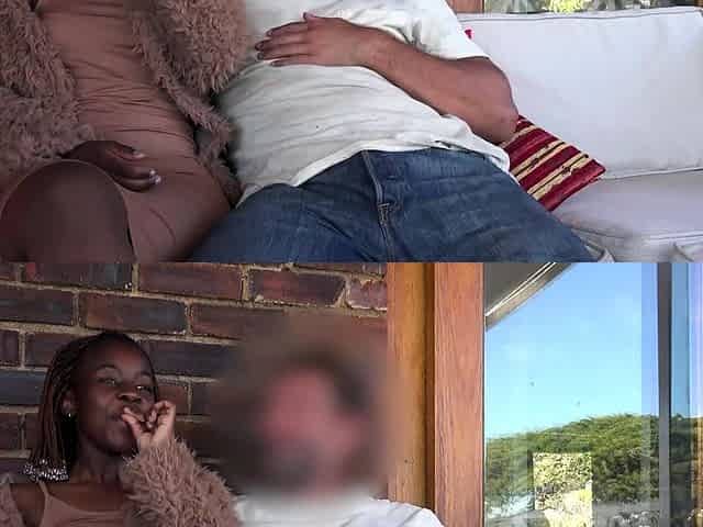 Amateur Big Tits Black Babe Riding BWC