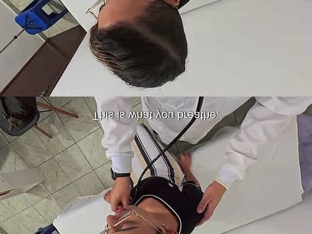 Abdominal Medical Examination by a General Practitioner