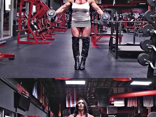 Muscle mother I'd like to fuck Susan K Shirt Rip PREVIEW