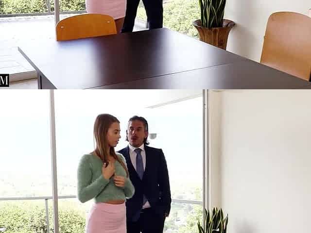 Office Floozy Rides Boss' Jock For Her Performance Review - Jill Kassidy