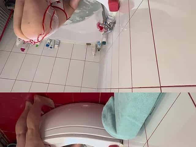 Breath Holding Underwater While I Make Myself Cum