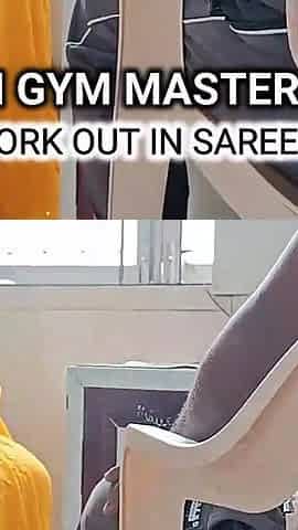 Fucking with Gym Master: Workout in Saree - 1