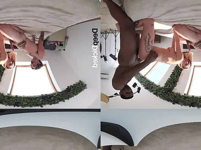 Lya Missy BBC Threesome: Voyeur - perVRt