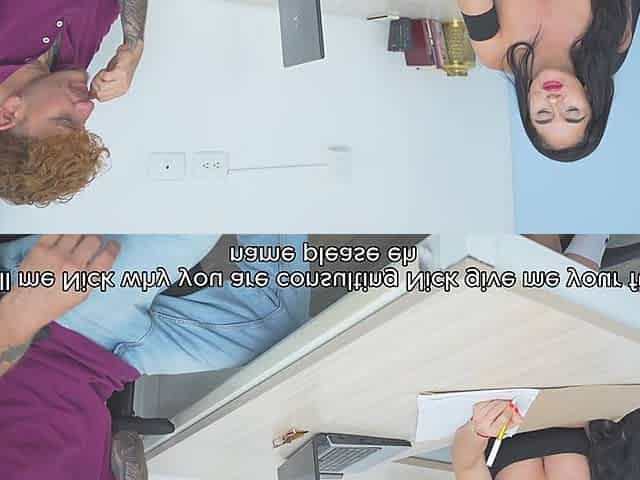 My Psychologist Is a Sexy MILF Who Helps Me Forget My Ex-girlfriend by Giving Me an Exquisite Blowjob.