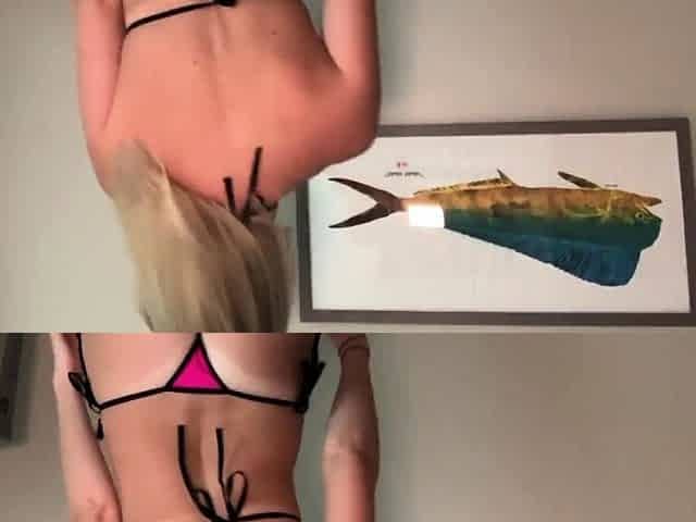 YouTube Star Vicky Stark Patreon Micro Bikini Video