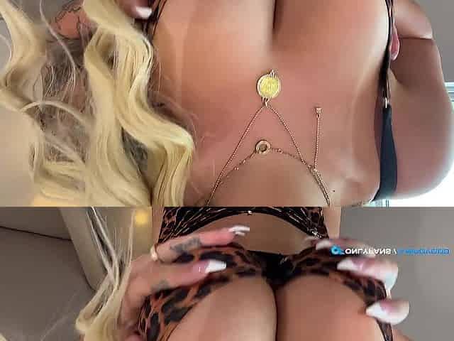 blond hotty with large booty comes to my abode to get dicked down.