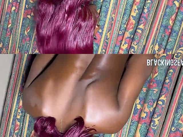 Afro Hot Black chick getting drilled by a eager chap
