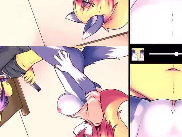 yiff vehement creampie