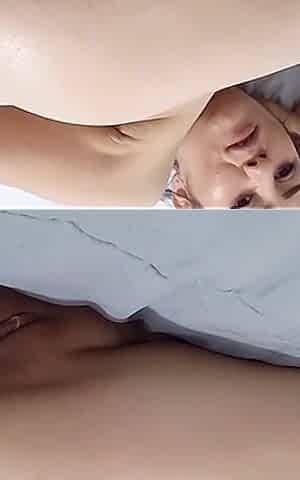 Ccaq Slim MILF Masturbates Her Ass with a Giant Cucumber