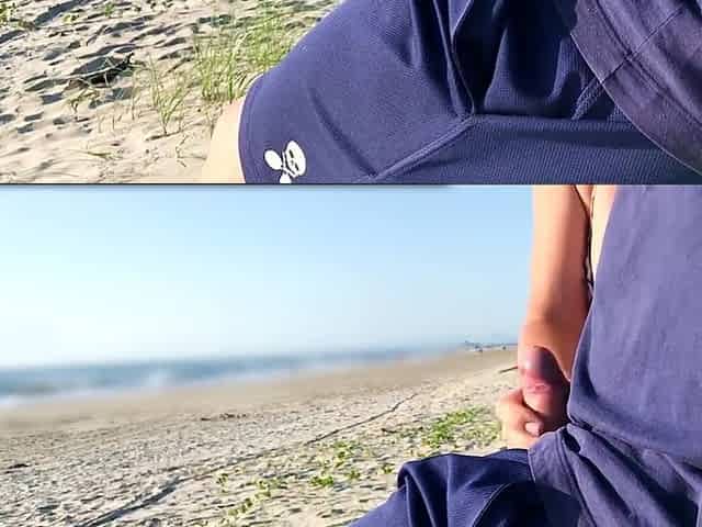 A Beach Picnic Ended with an Anal Creampie.