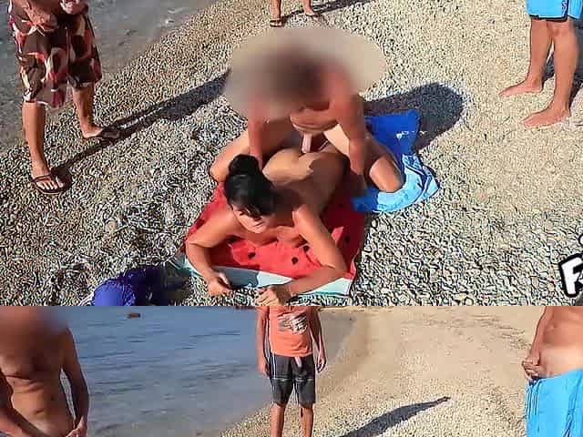 Cumparty On The Beach My Asshole Is Open For Everyone