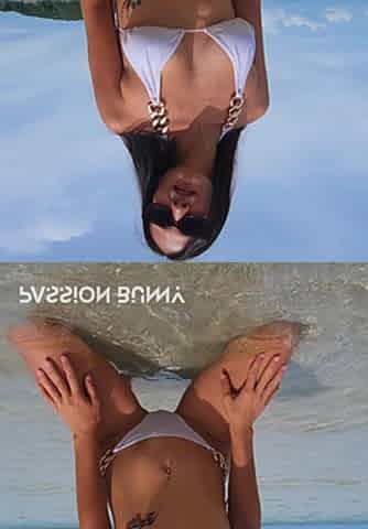 Amazing Chill and Beauty Dancing in White Sexy Bikini