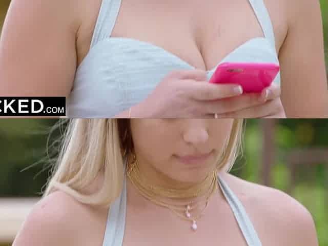BLACKED Curvy thick golden-haired gal likes bbc