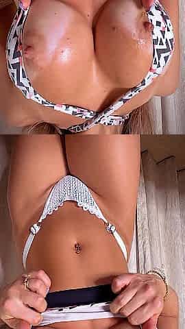Personal coach cowgirl and asked me to screw her large titties sport brassiere