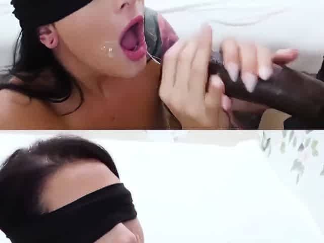 Katrina Jade Katrina Jade Duel Wields Black Cocks
