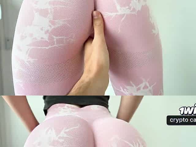 stepmom is also hot in those leggings! I can't resist...