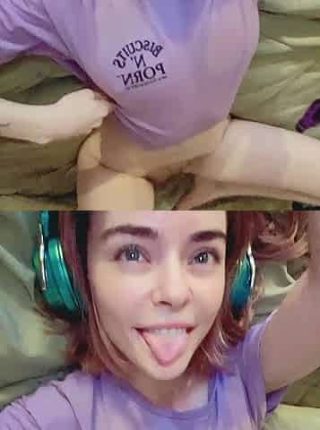 Curly Blonde Teen Records Solo Dildo Masturbation More at