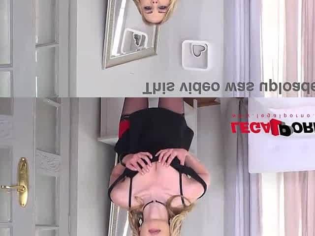 College nympho Madison Lush Double Anal mini Group-sex session FS013