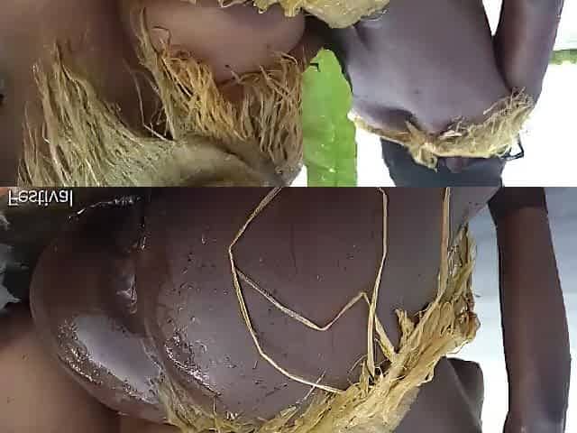 Tribe lesbo sweethearts playing with every others vagina and backdoor
