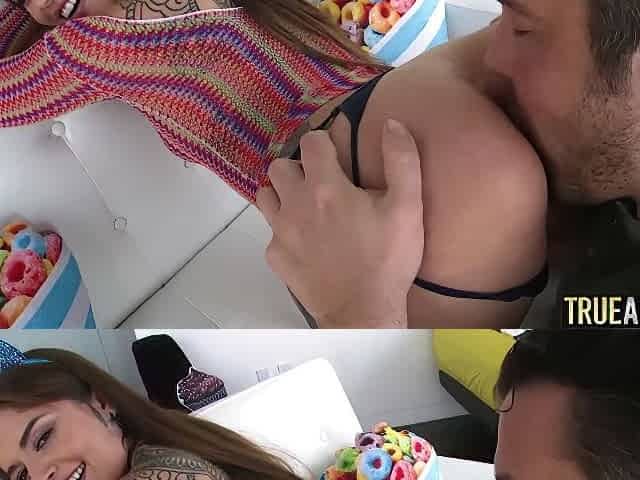 Phat Ass Brunette Vanessa Vega Enjoying Hardcore Anal Sex