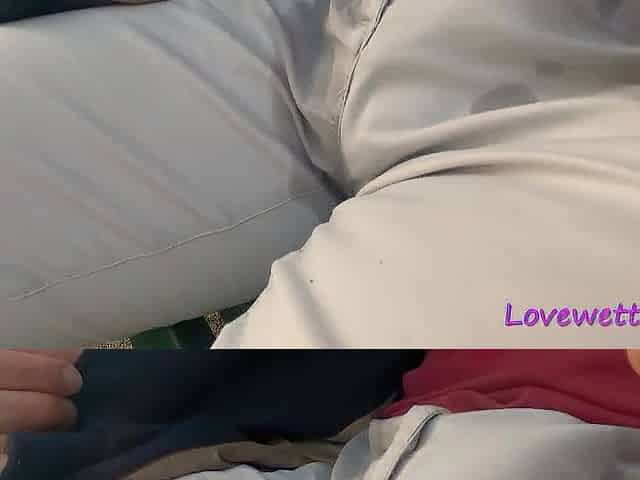 a chap urinates in his panties on a public bench then bangs a indecent angel (hunk version)