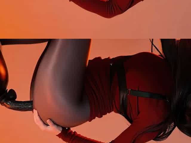 Ada Wong Was Tired at Work and Entertained Her Sperm Fetish