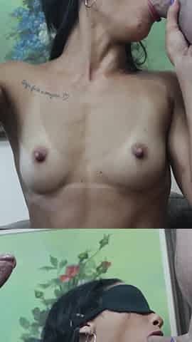 Slut Wife Does Anal with Friend for Husband to Watch!
