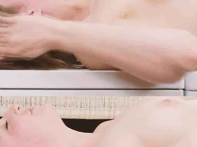 Fingers Toys Scene-3 Busty Brunette Gets Horny in the Laundry Room and Masturbates Alone