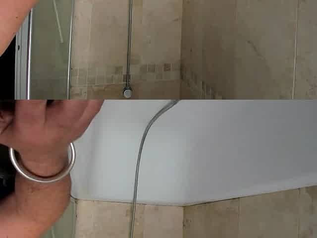 groaning and pissing