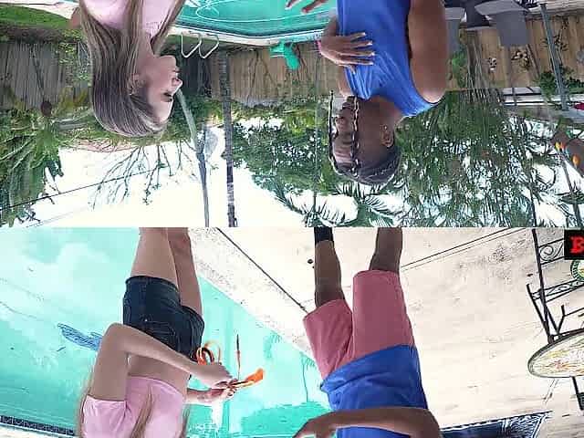 Daisy Fox Finds Large Ebony Cock Whilst Looking For Lost Dog
