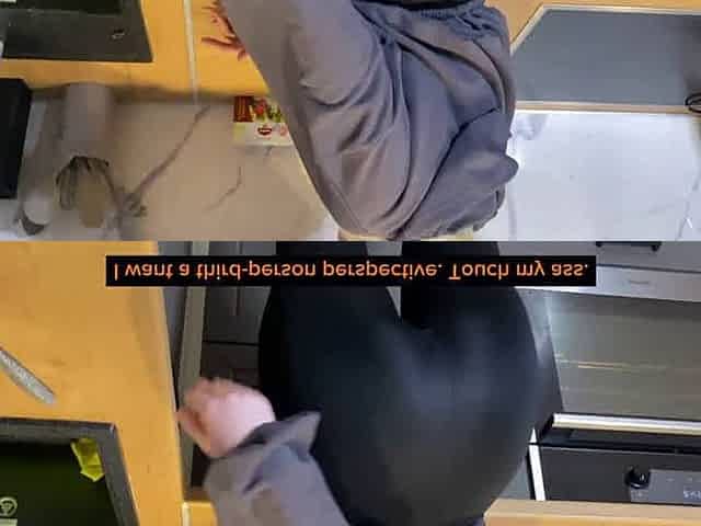 Hottest xxx, stellar blond announces enjoy while giving ASMR blowjob. Crinkled looks on neighbor's face!