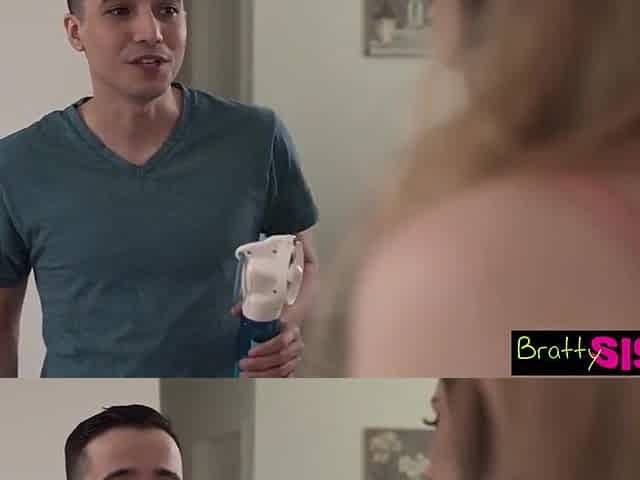 Step Bro Are You Girls A Sprinkler Or A Tinkler? - Jasmin Luv And Ricky Spanish