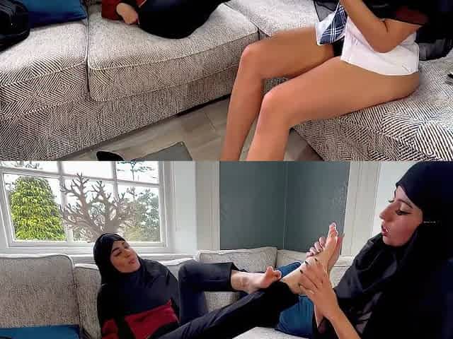 Muslim Student 18+ Is Disciplined By Her Urdu Teacher