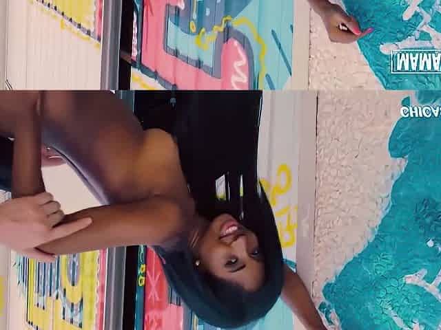 Pretty Ebony Chick Boni Brown Is Having An Outdoor Fuck With Max Cortes