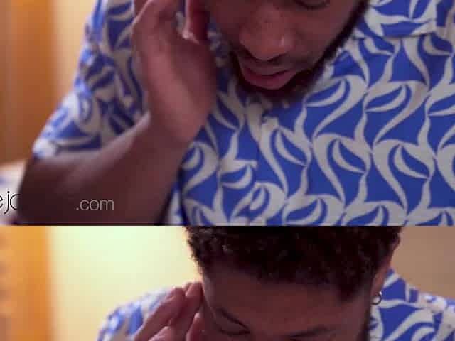 Blond COLLEGE CUTIE wishes to watch his legendary LARGE EBONY ROD - Dane Jones