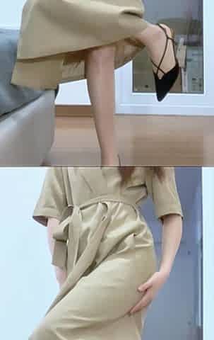 Fuck your pussy over silk stockings