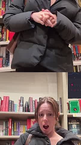 Shopping for Books with My Vibrator in! Hopefully I Don't Cum Too Loud!
