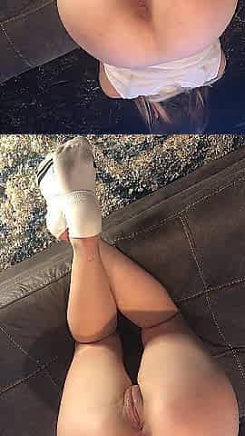 Kat gets the entire penis widen wide open