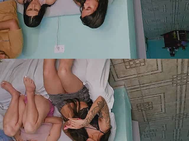 Risky Sex with Wife's Friend Caught in the Act