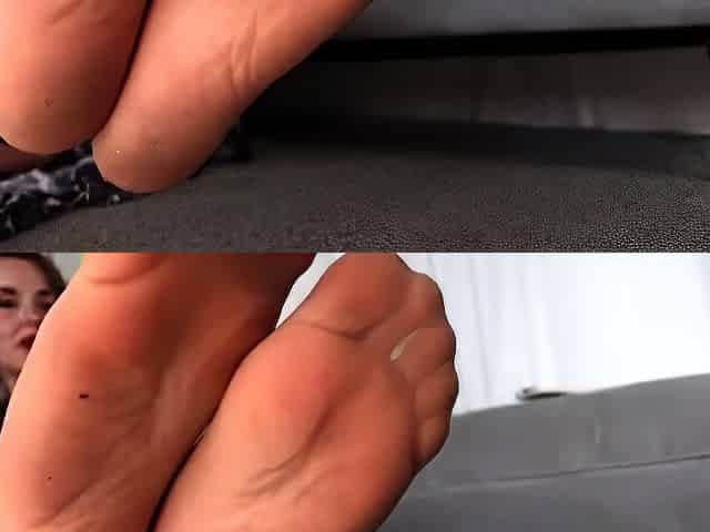 MissesDiscreets - Worship My disgusting nylon feet loser