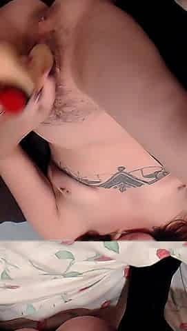 Hairy Pussy Wide Opened for Your Cum