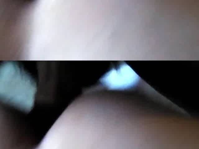 From behind!