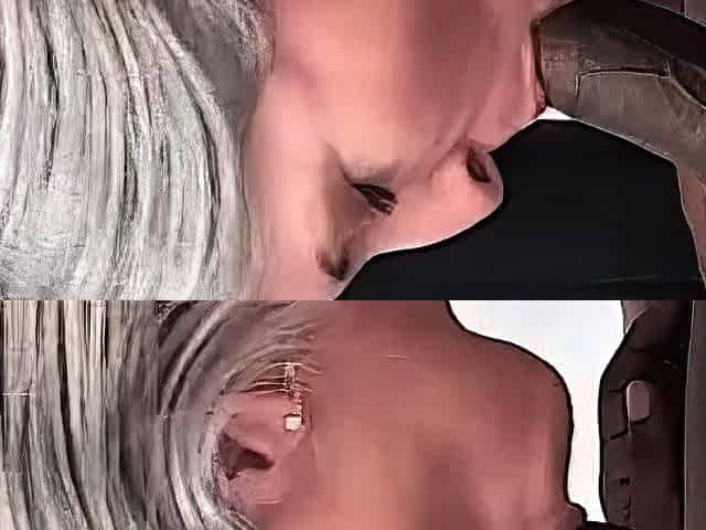 Sexy blonde milf riding that big cock on the bed