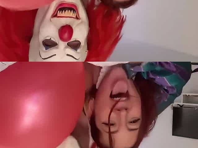 Peniswise The Fucking Clown Terrifies Curvy Latina Babe