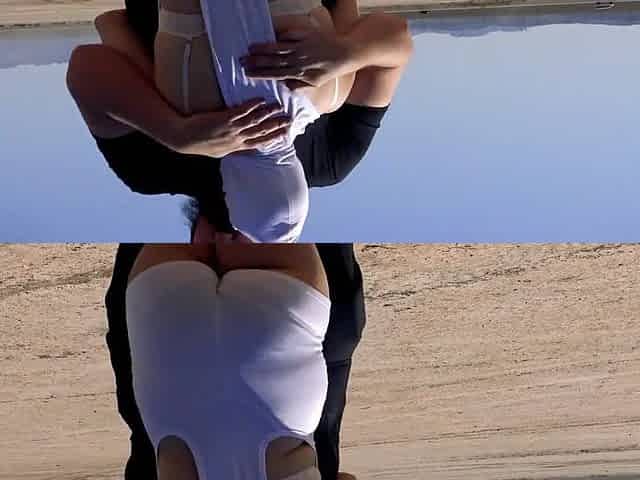 The Large Ass Desert - Outdoor Flashing and Sex with Jamie Stone