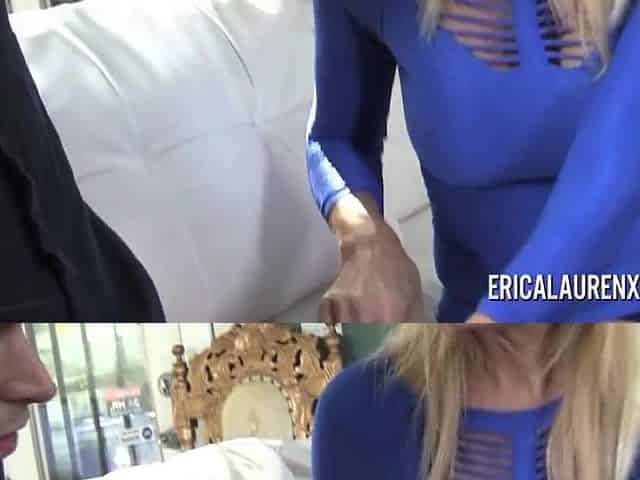Pornstar mother I'd like to fuck Erica Lauren has a thing for younger dudes